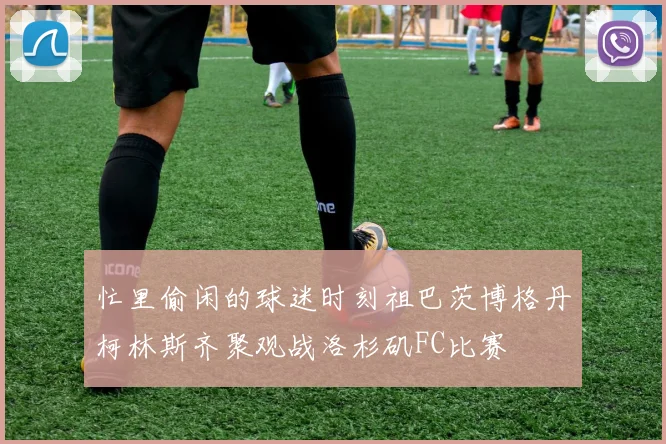 忙里偷闲的球迷时刻祖巴茨博格丹柯林斯齐聚观战洛杉矶FC比赛